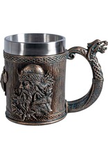 VG Drinkware - Viking jug with a Viking head and crossed axes