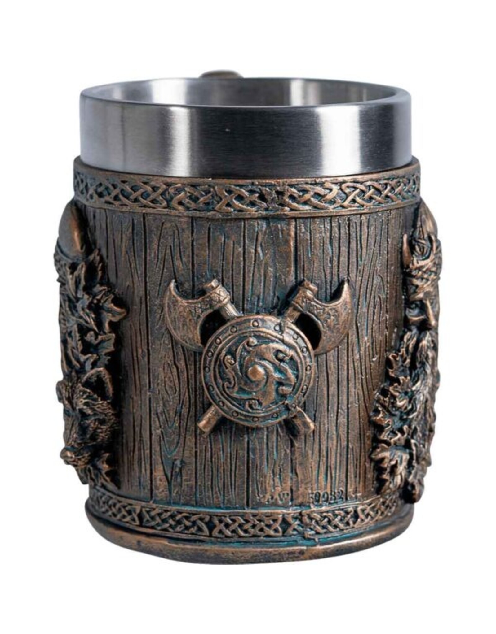VG Drinkware - Viking jug with a Viking head and crossed axes