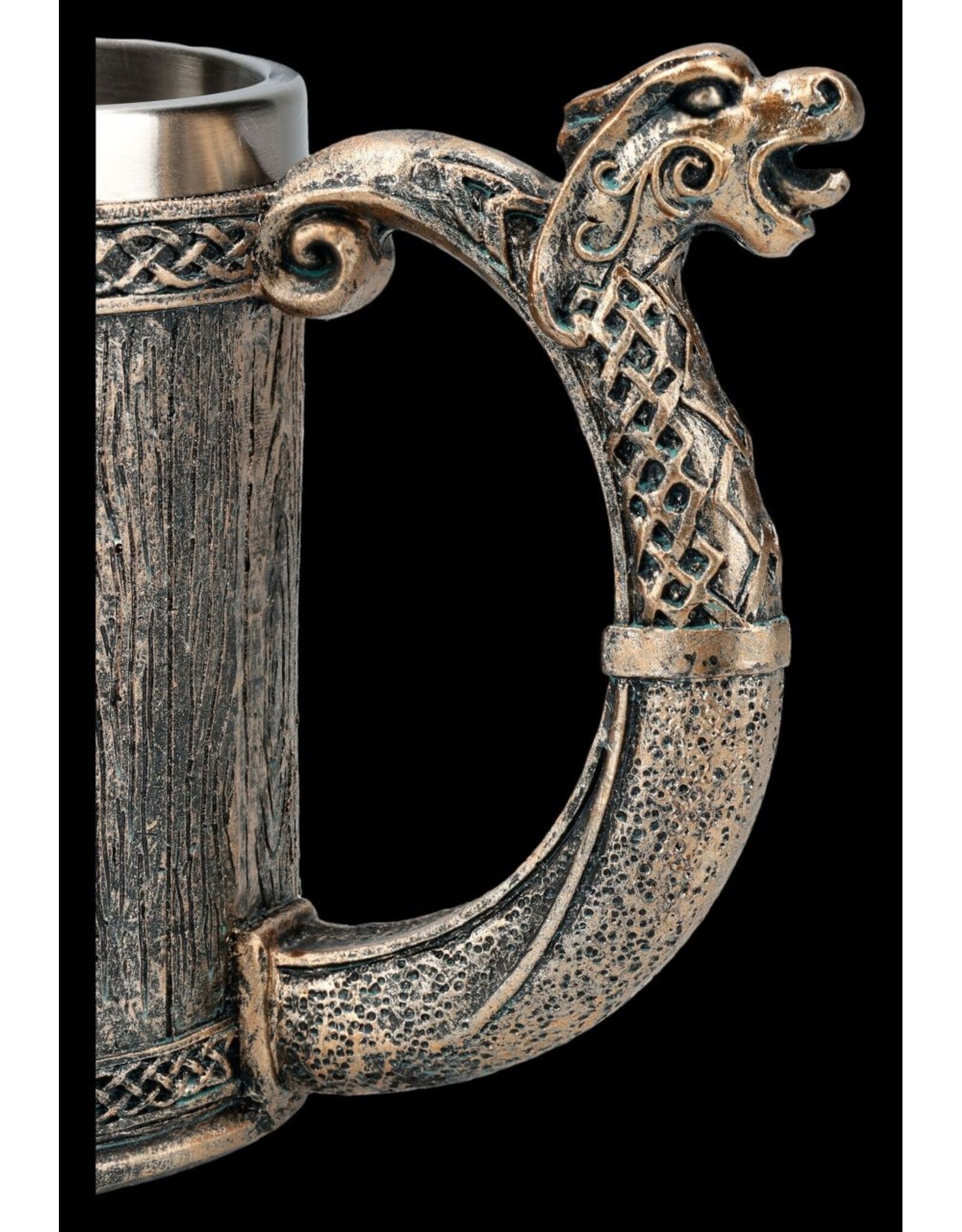 VG Drinkware - Viking jug with a Viking head and crossed axes