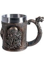 VG Drinkware - Vikingkroes met Vikinghoofd en gekruiste aksen