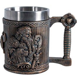VG Viking jug Viking with Wolf