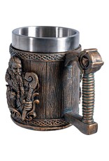 VG Drinkware - Viking jug Viking with Wolf