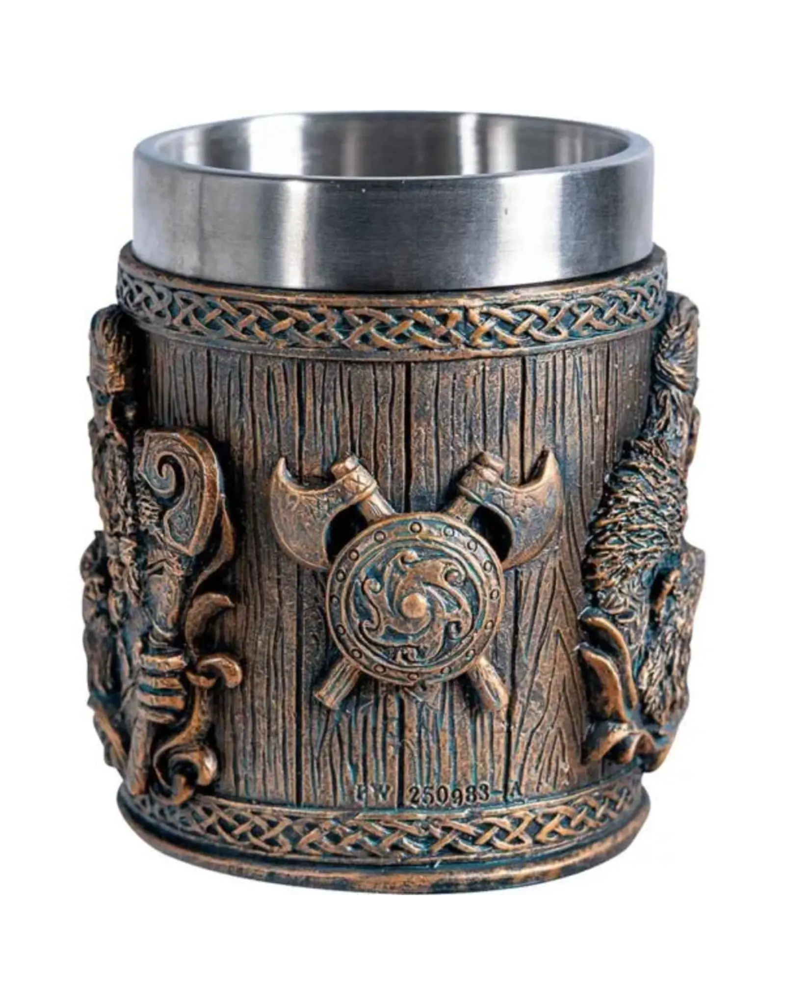 VG Drinkware - Viking Mok Viking met Wolf