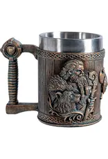 VG Drinkware - Viking jug Viking with Wolf