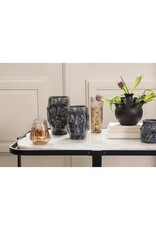 Clayre & Eef Giftware & Lifestyle -  Organic-Shaped Glass Vase  Smoked Glass, Brown Bronze