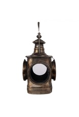 Clayre & Eef Miscellaneous - Locomotive Lantern Industrial Style 48cm