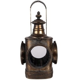 Clayre & Eef Locomotive Lantern Industrial Style 48cm
