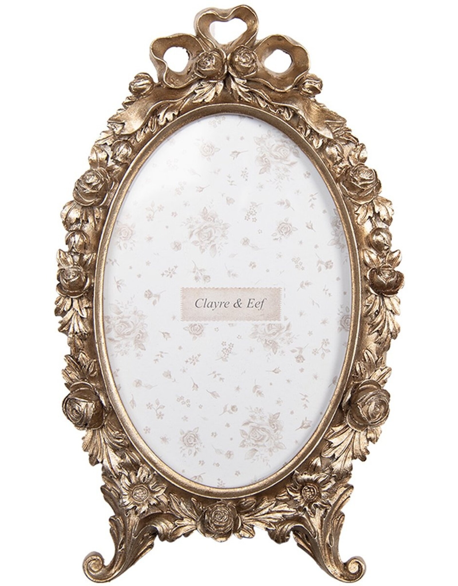 Trukado Miscellaneous - Art Deco Oval Photo Frame on Legs