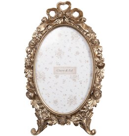 Trukado Art Deco Oval Photo Frame on Legs
