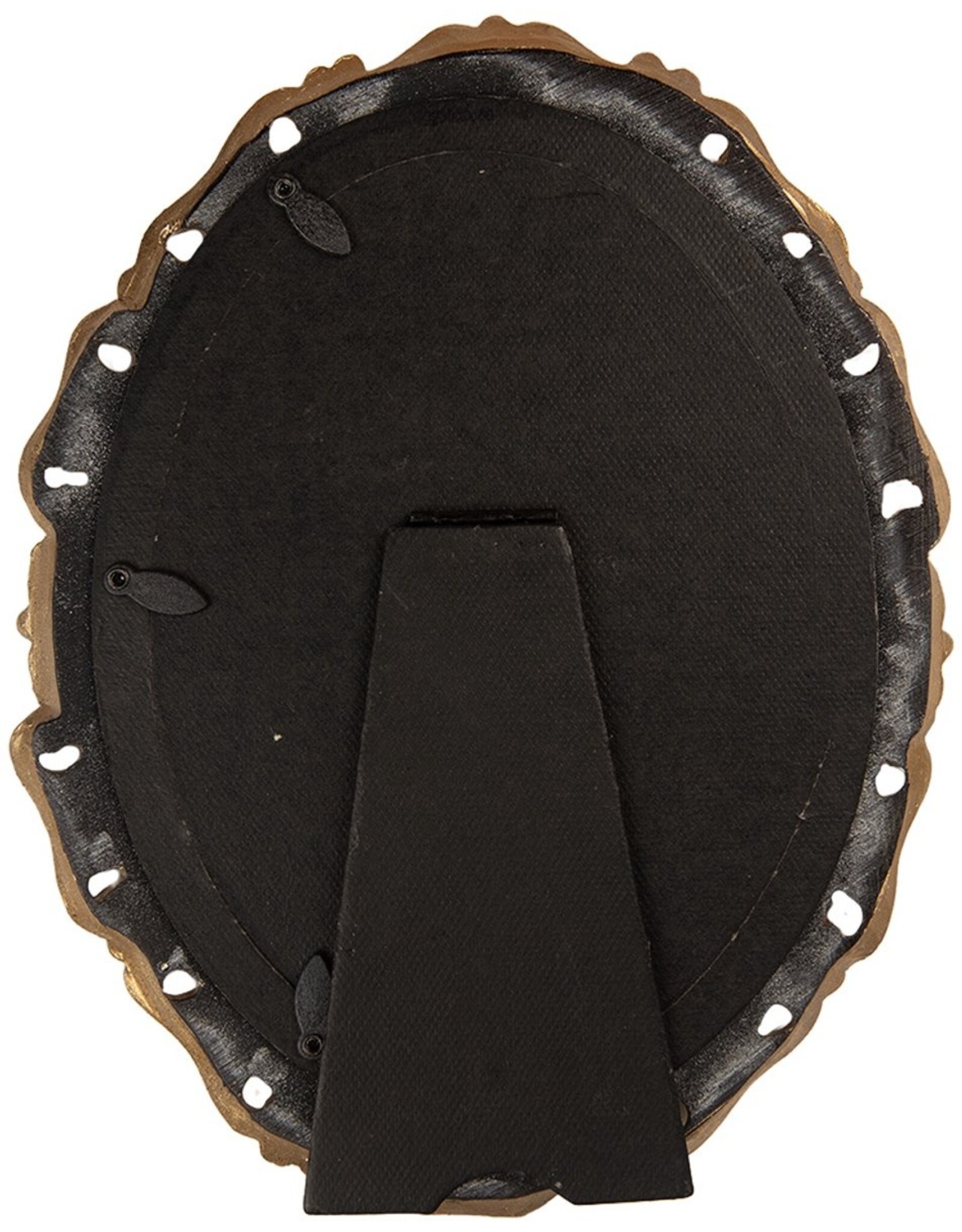 Clayre & Eef Miscellaneous - Ovale Fotolijst Barok goudkleurig