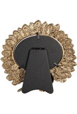 Clayre & Eef Miscellaneous - Photo Frame Peacock gold colored 17 x 16