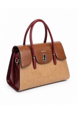 Tom & Eva Modieus - Tom & Eva Handtas Vintage Design met leerlook