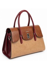 Tom & Eva Modieus - Tom & Eva Handtas Vintage Design met leerlook