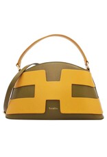 Tom & Eva Modieus - Tom & Eva Design Handtas Olijfgroen-Geel