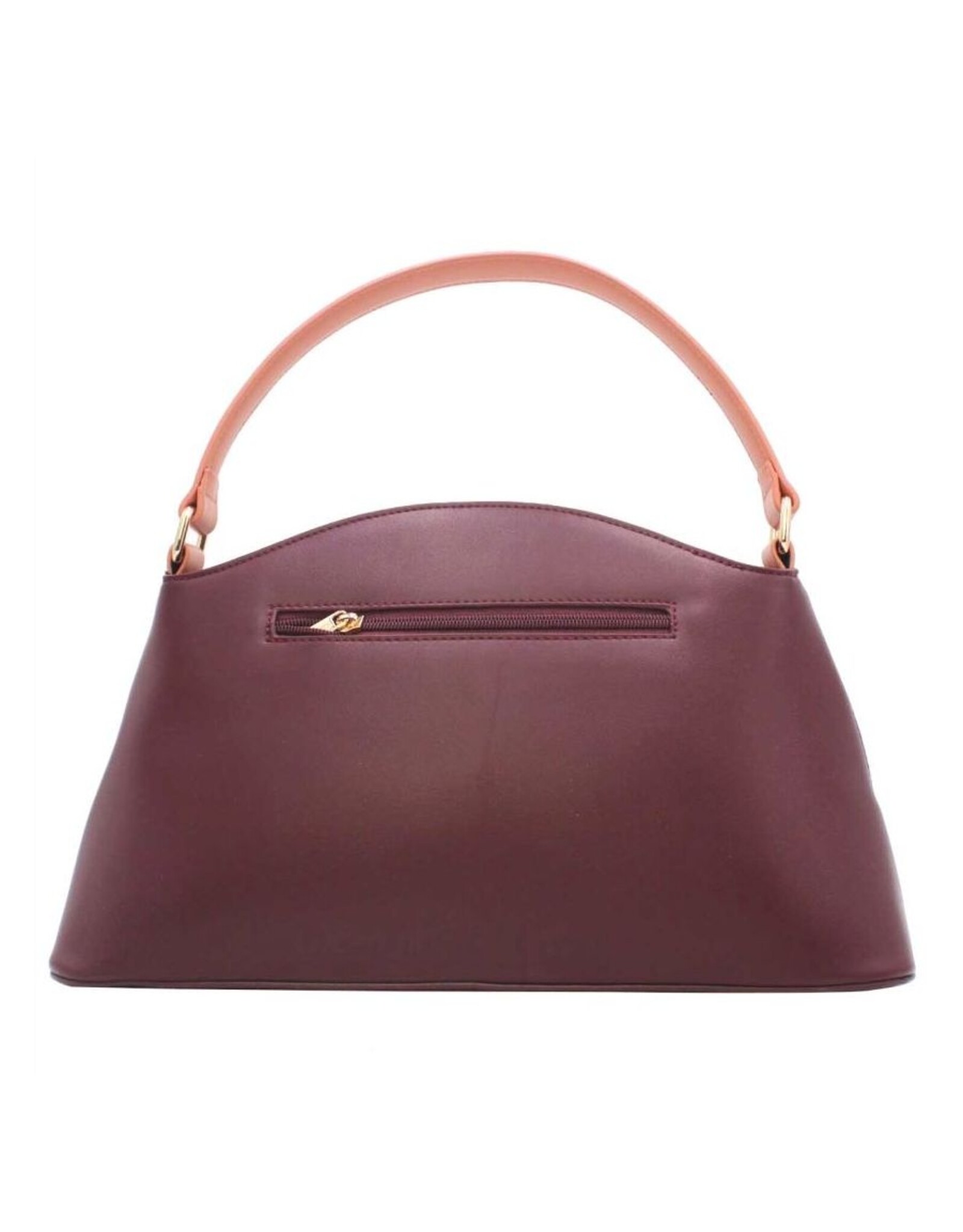 Tom & Eva Modieus - Tom & Eva Design Handtas Burgundy/Pink