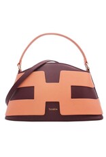 Tom & Eva Modieus - Tom & Eva Design Handtas Burgundy/Pink
