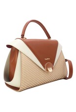 Tom & Eva Modieus - Tom & Eva Vintage Handtas Apricot/Brown