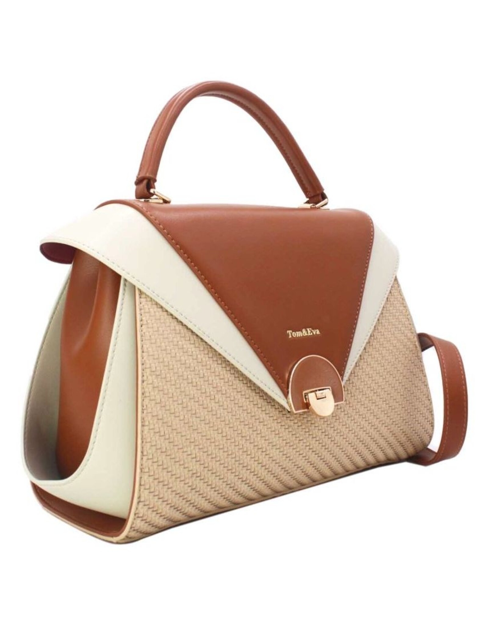 Tom & Eva Fashion bags - Vintage Handbag Apricot/Brown