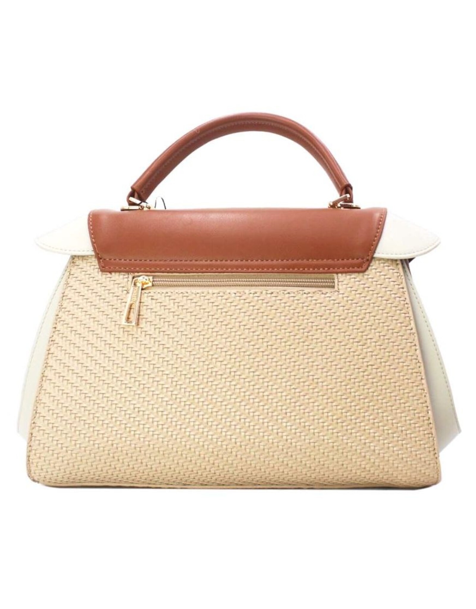Tom & Eva Modieus - Tom & Eva Vintage Handtas Apricot/Brown