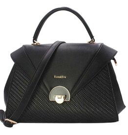 Tom & Eva Tom & Eva Vintage Handtas Black