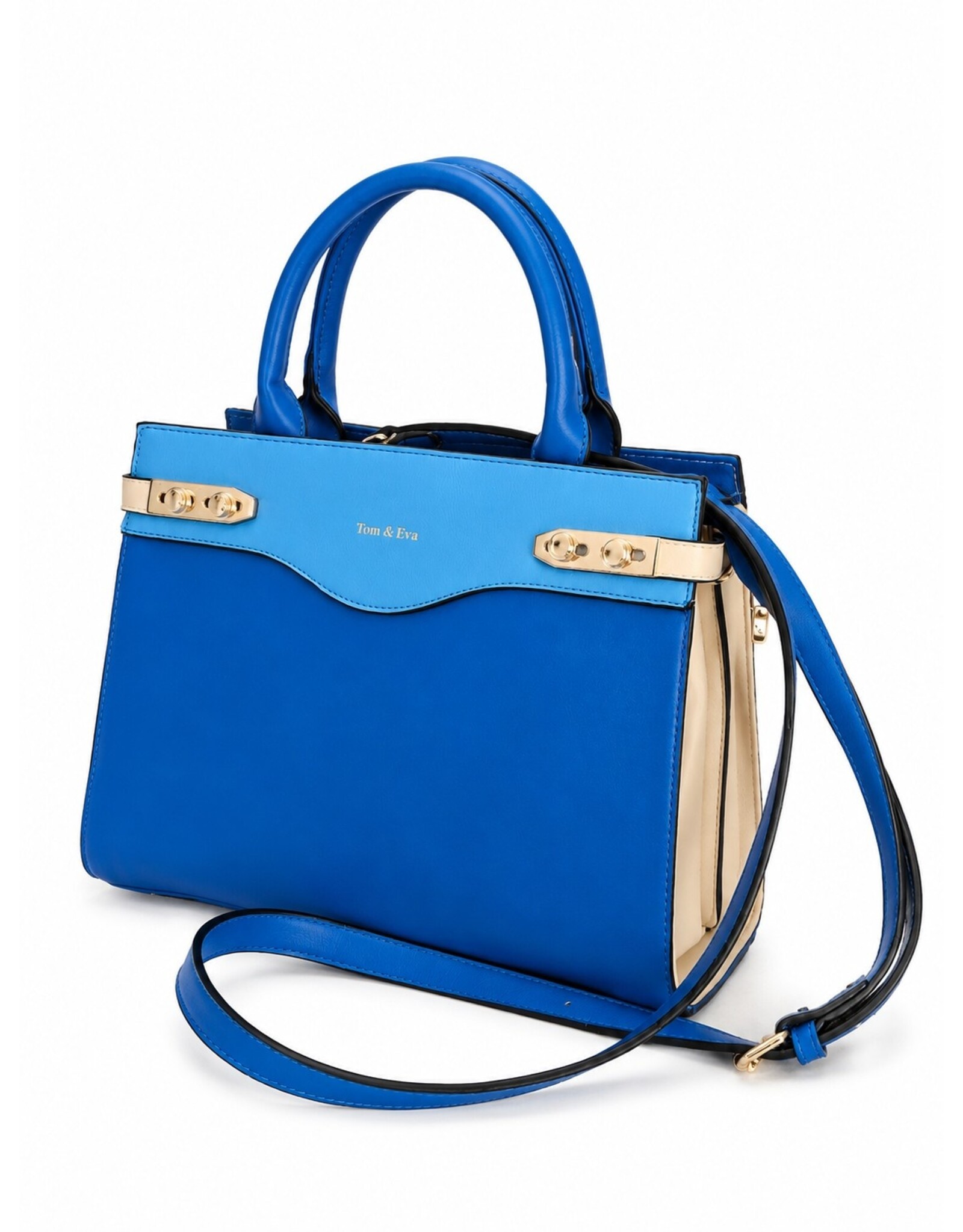 Tom & Eva Modieus - Tom & Eva Design Handtas Blauw