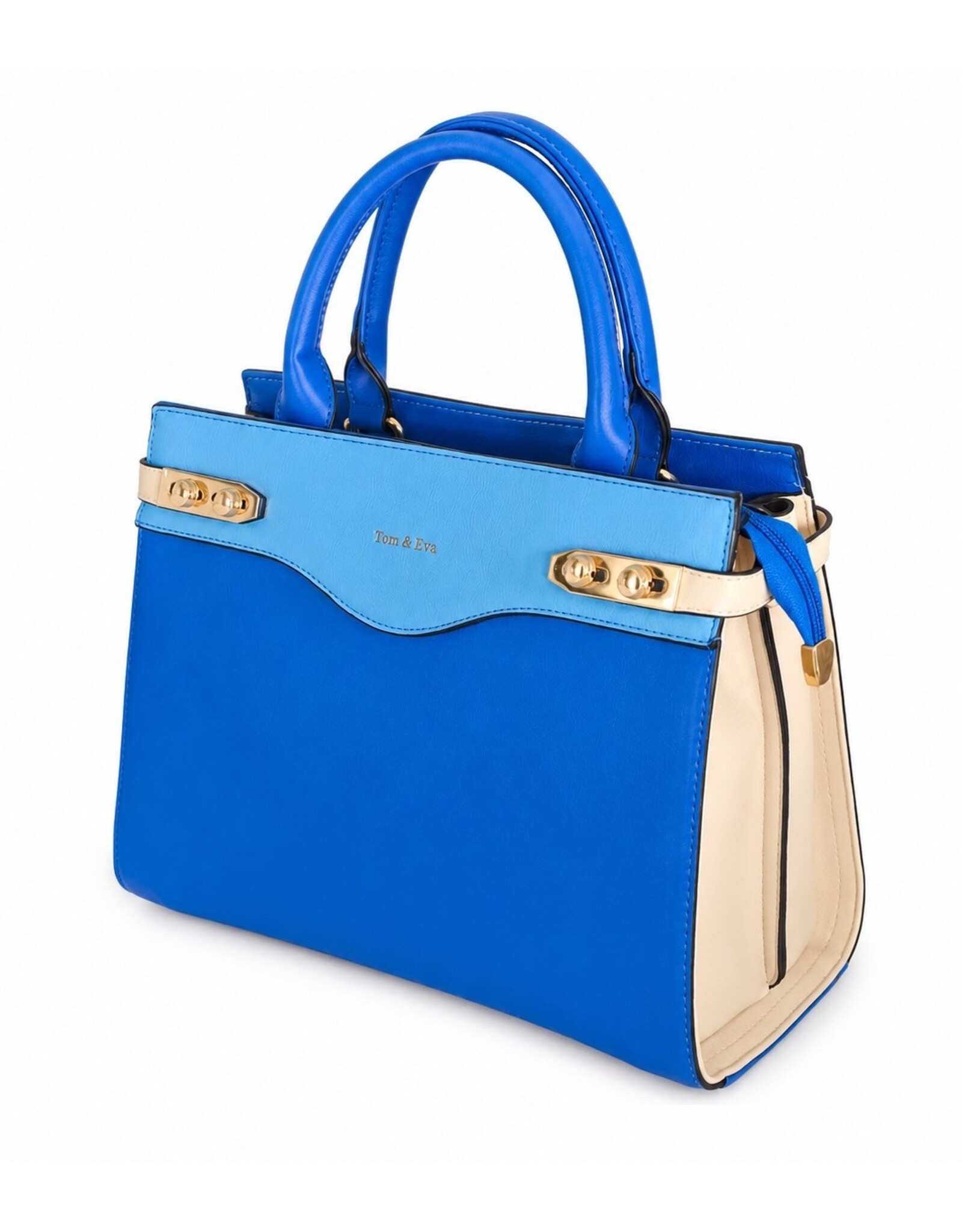Tom & Eva Modieus - Tom & Eva Design Handtas Blauw