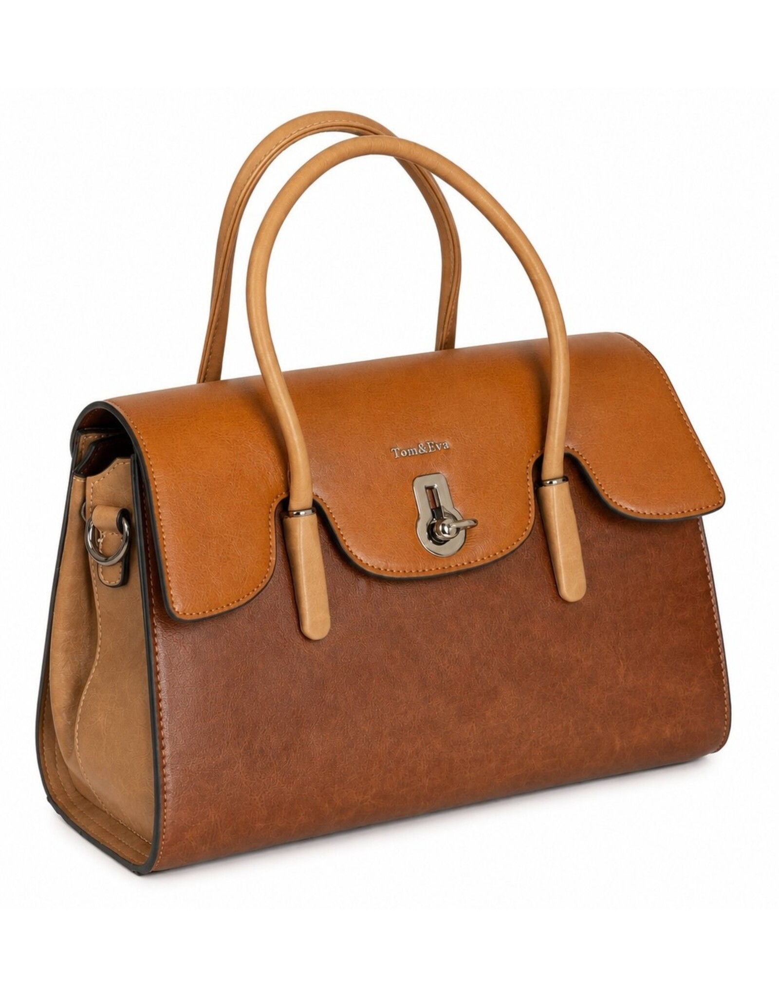 Tom & Eva Modieus - Tom & Eva Handtas Vintage Design met leerlook - Copy