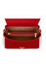 Tom & Eva Modieus - Tom & Eva Vintage Handtas Red/Wine