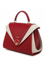 Tom & Eva Modieus - Tom & Eva Vintage Handtas Red/Wine