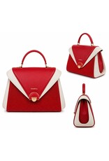 Tom & Eva Modieus - Tom & Eva Vintage Handtas Red/Wine