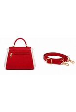 Tom & Eva Modieus - Tom & Eva Vintage Handtas Red/Wine