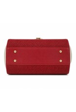 Tom & Eva Modieus - Tom & Eva Vintage Handtas Red/Wine