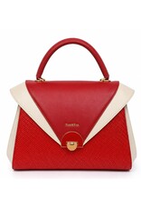 Tom & Eva Modieus - Tom & Eva Vintage Handtas Red/Wine