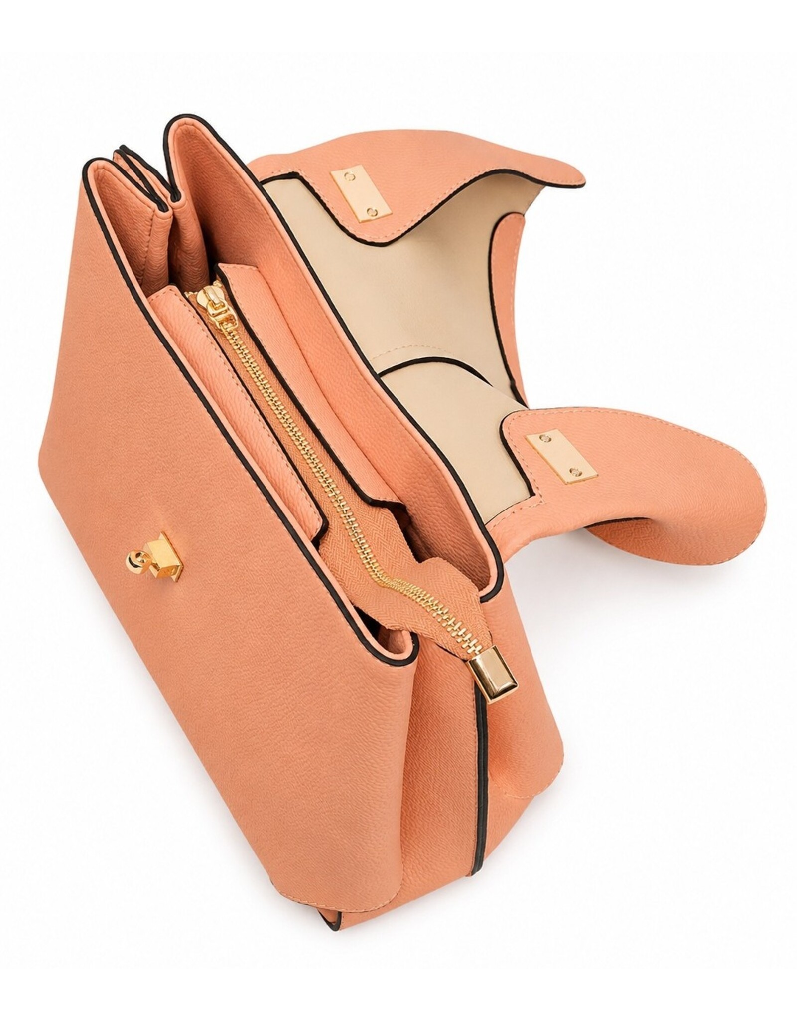 Tom & Eva Fashion bags - Tom & Eva Fashionable Handbag Old Pink