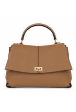 Tom & Eva Fashion bags - Tom & Eva Fashionable Handbag Taupe