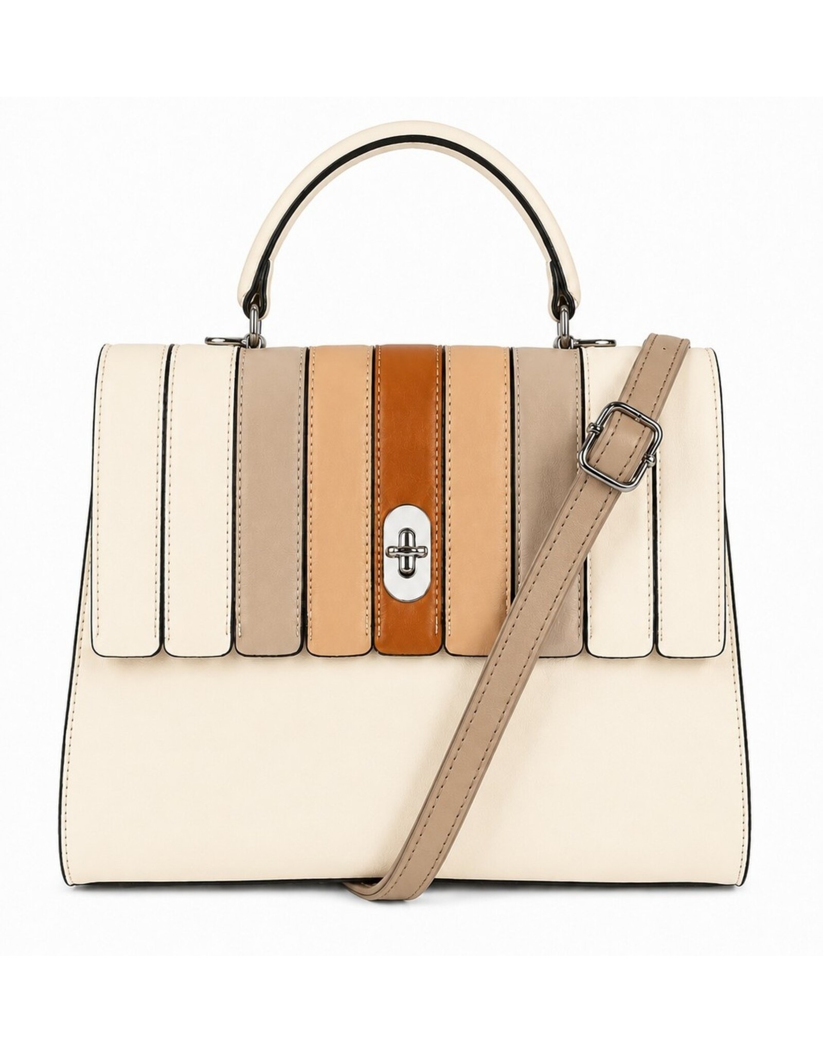 Marina C. Fashion Handbags and Shoulderbags - Beige Handbag by Marina C.