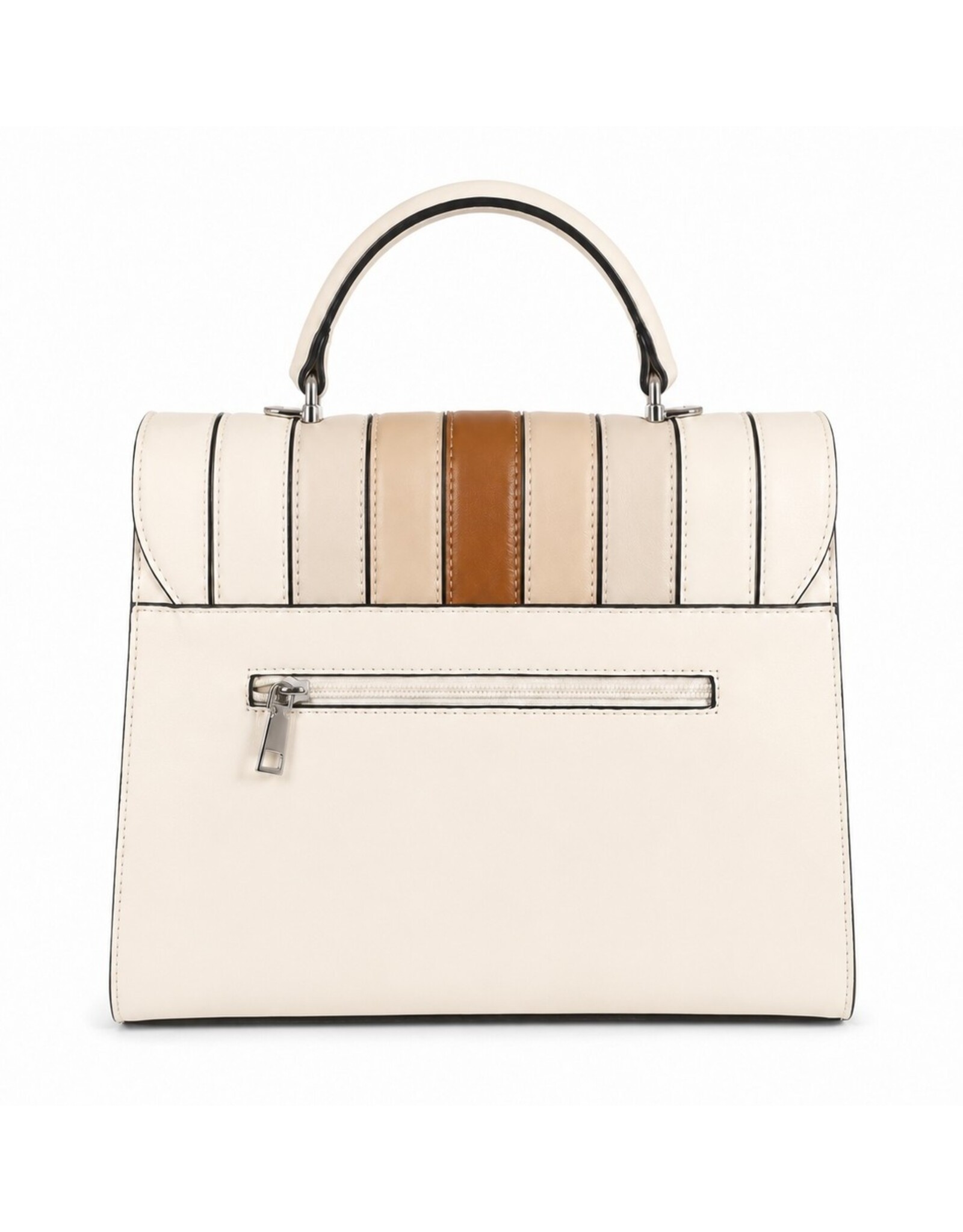Marina C. Modieuze handtassen en Schoudertassen - Beige Handtas van Marina C.