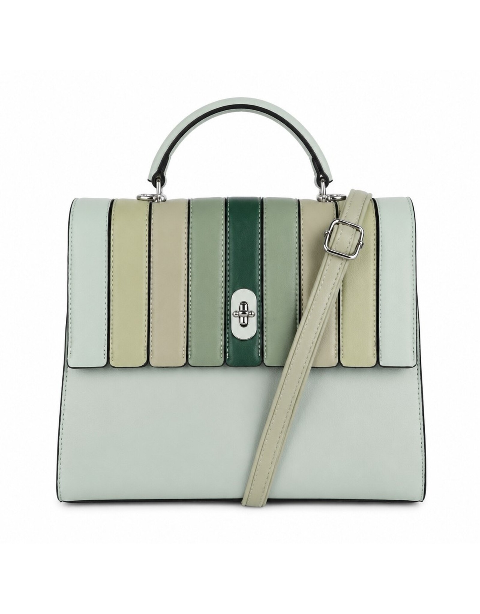 Banned Retro tassen en vintage tassen - Lichtgroene Hantas van Marina C.