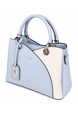 Galantry Retro bags Vintage bags - Practical and Stylish Handbag L.Blue/White Gallantry