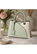 Banned Fashion bags - Practical and Stylish Handbag L. Green/White Gallantry