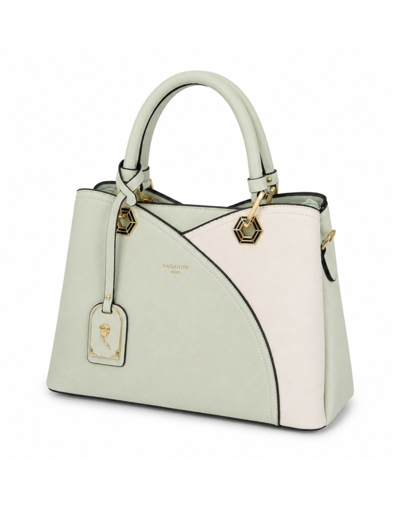 Banned Fashion bags - Practical and Stylish Handbag L. Green/White Gallantry