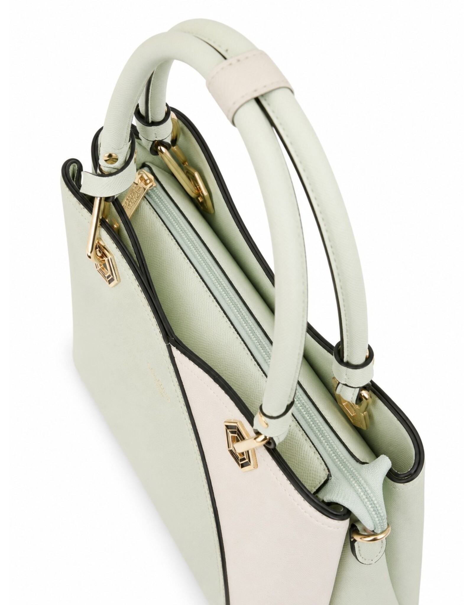 Banned Fashion bags - Practical and Stylish Handbag L. Green/White Gallantry
