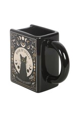 SWD Giftware & Lifestyle - Black Cat Magick Mug in the Shape of a Book