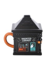 SWD Giftware & Lifestyle - “Haunted Library” Mug with Lid