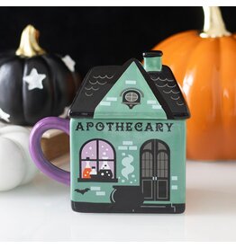 SWD Mok met Deksel Apothecary  (Apothekerswinkel)