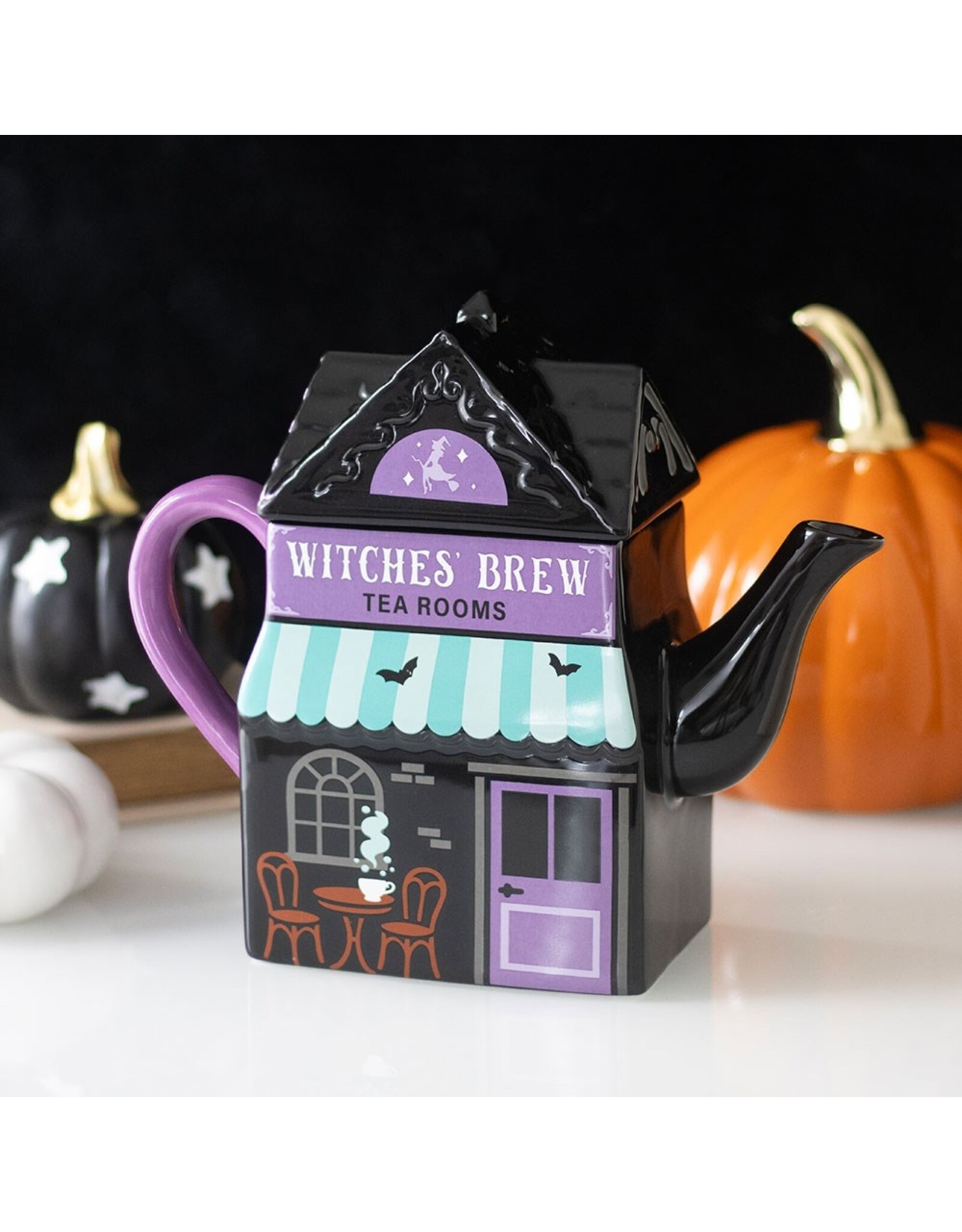 SWD Giftware & Lifestyle - Witches' Brew Tea Room Teapot