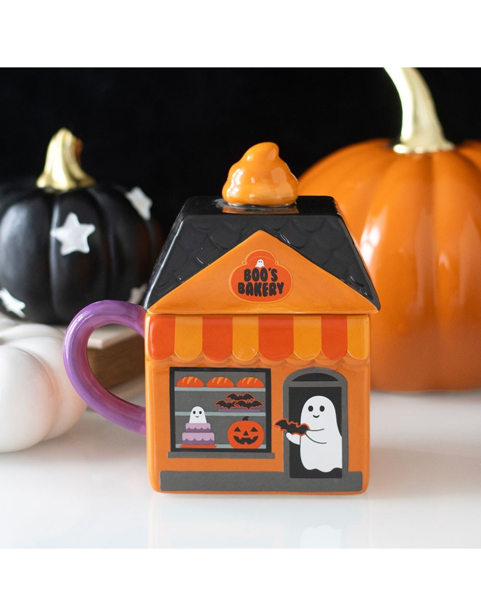 SWD Giftware & Lifestyle - Boo's Bakery Mug with Lid
