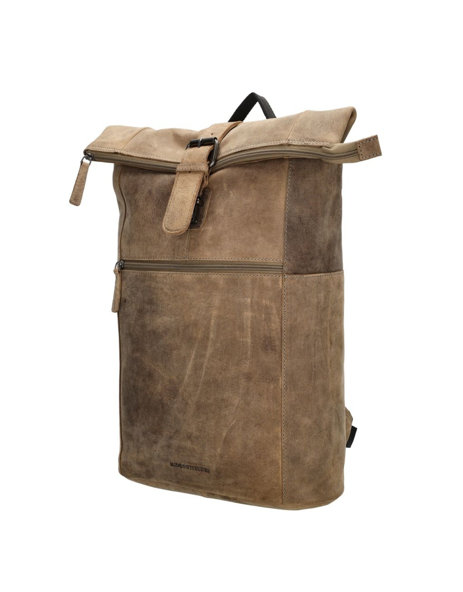 Old West Leather backpacks Leather shoppers -  Roll-Top backpack Hide & stitches Idaho 15,6 inch (38 cm)
