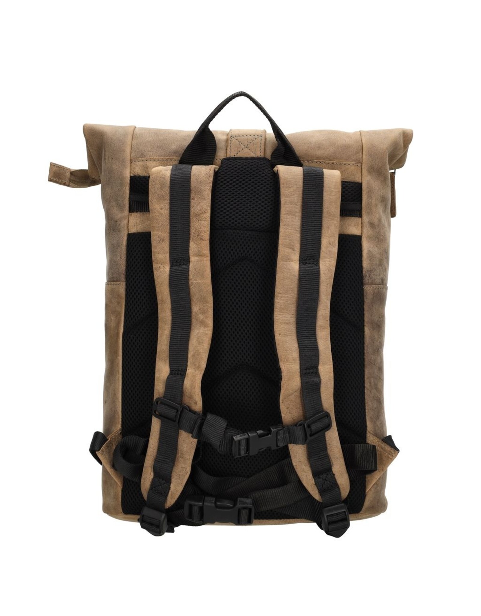 Old West Leather backpacks Leather shoppers -  Roll-Top backpack Hide & stitches Idaho 15,6 inch (38 cm)