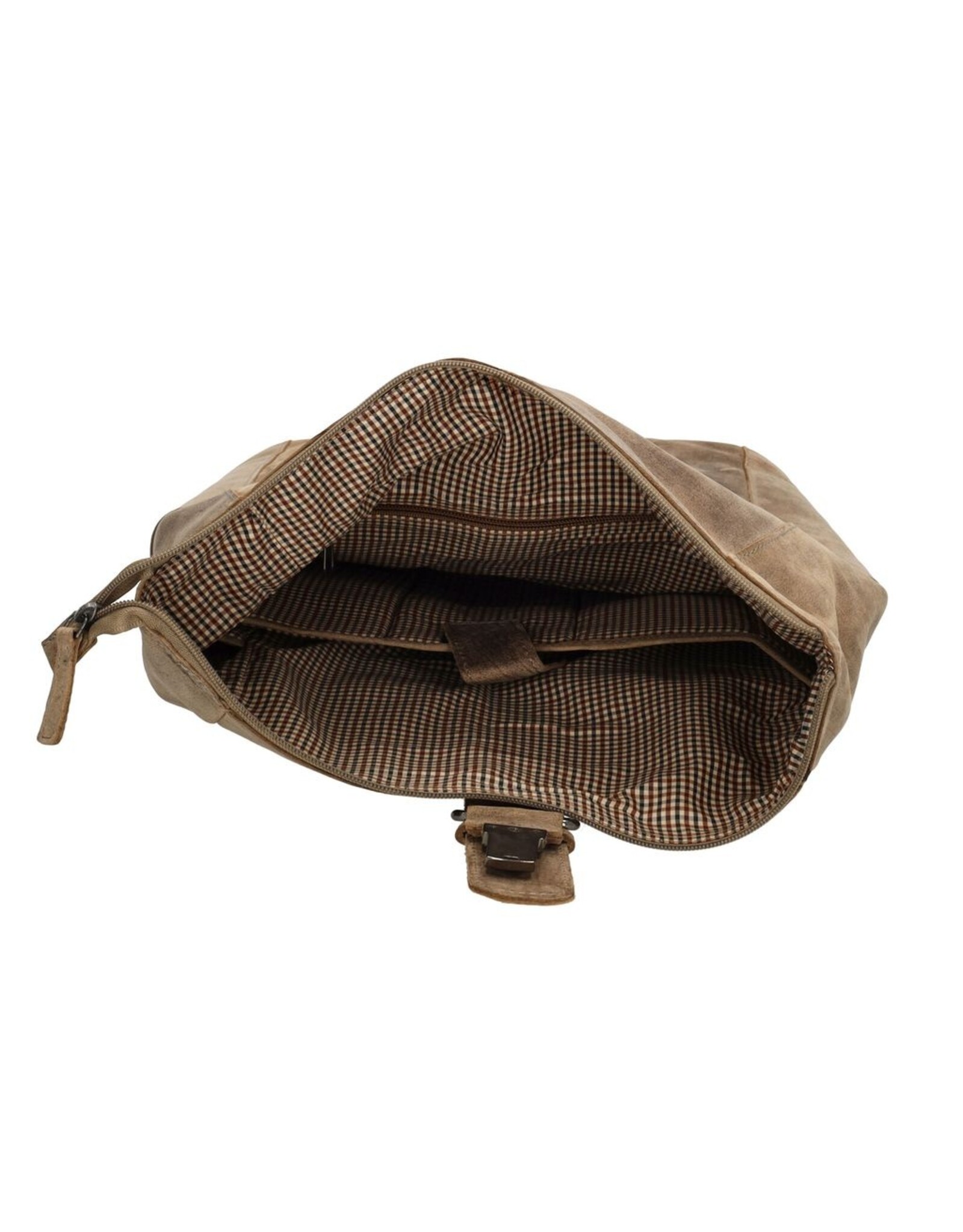 Old West Leather backpacks Leather shoppers -  Roll-Top backpack Hide & stitches Idaho 15,6 inch (38 cm)